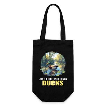 Ducks Duck - Gift Bag for Bottles - black - Front