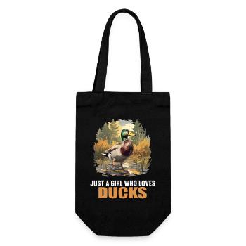Ducks Duck - Gift Bag for Bottles - black - Front