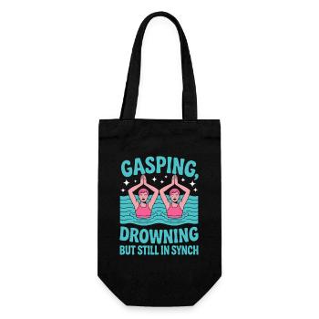 Natation synchronisée Natation artistique Sports nautiques - Sac à bouteille - noir - Devant