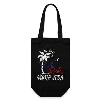 Pura Vida Costa Rica - Sac à bouteille - noir - Devant