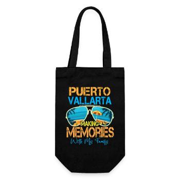 Puerto Vallarta crée des souvenirs - Sac à bouteille - noir - Devant