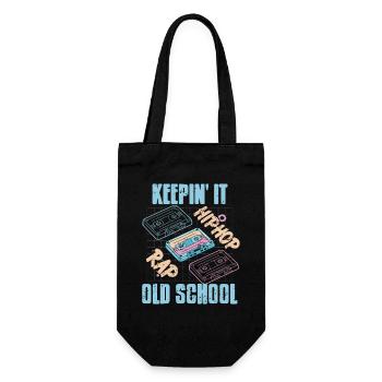 Keepin It Cassette Era Lyrical Culture Jam - Geschenkbeutel für Flaschen - Schwarz - Vorne
