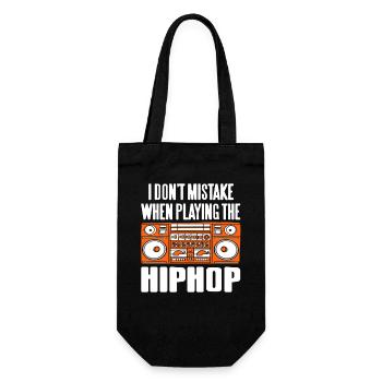 I Don't Mistake When Playing the Beat Culture - Gift Bag for Bottles - black - Front