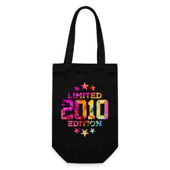 LIMITED EDITION 2010 16TH BIRTHDAY - Gift Bag for Bottles - black - Front