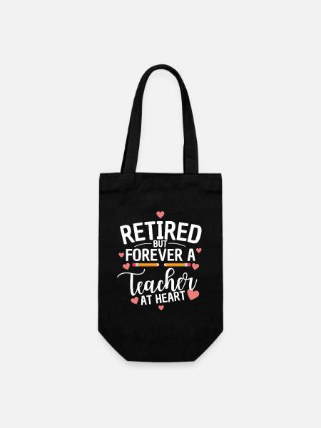 Enseignant à la retraite Enseignement à la retraite - Sac à bouteille - noir