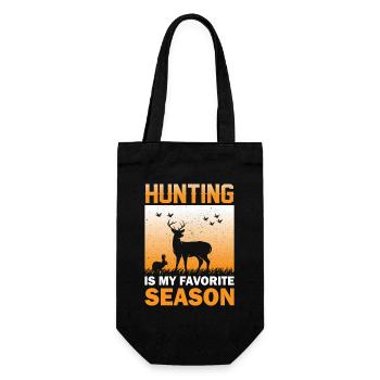 Hunter Gift Hunting Hunting Hunter Exam - Gift Bag for Bottles - black - Front
