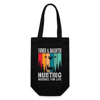 Hunter Gift Hunting Hunting Hunter Exam - Gift Bag for Bottles - black - Front