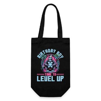Birthday Gamer VR - Gift Bag for Bottles - black - Front