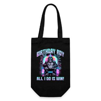 Anniversaire Gamer VR - Sac à bouteille - noir - Devant