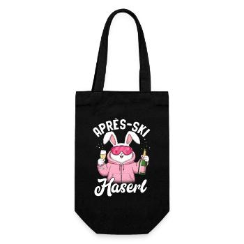 Lapin d’après-ski - Sac à bouteille - noir - Devant