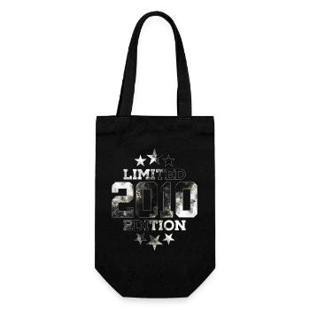LIMITED EDITION 2010 16TH BIRTHDAY - Gift Bag for Bottles - black - Front
