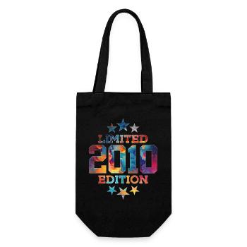LIMITED EDITION 2010 16TH BIRTHDAY - Gift Bag for Bottles - black - Front