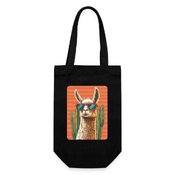 lama - Sac à bouteille - noir - Devant