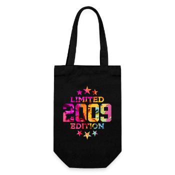 LIMITED EDITION 2009 17TH BIRTHDAY - Gift Bag for Bottles - black - Front