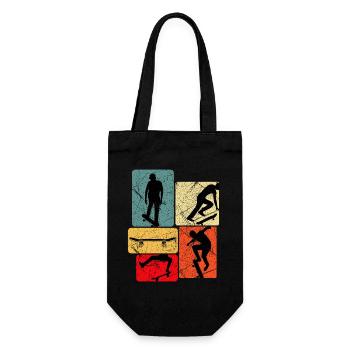 Skateboard Patinage Skateboard Skateur - Sac à bouteille - noir - Devant