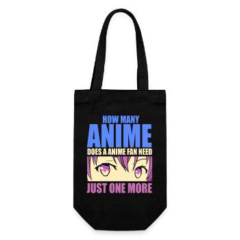 Anime Manga Otaku Kawaii Japon Cosplay Bande dessinée - Sac à bouteille - noir - Devant