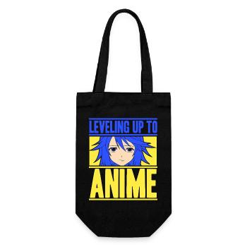 Anime Manga Otaku Kawaii Japon Cosplay Bande dessinée - Sac à bouteille - noir - Devant