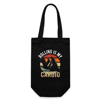MMA BJJ jiu jitsu Jiu Jitsu brésilien vintage - Sac à bouteille - noir - Devant