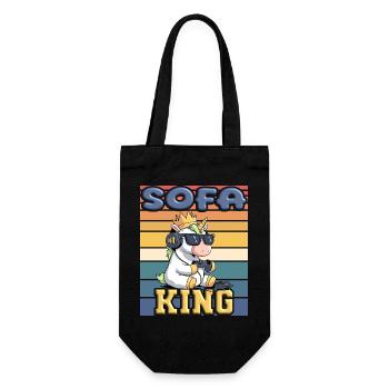 Canapé King Licorne - Sac à bouteille - noir - Devant