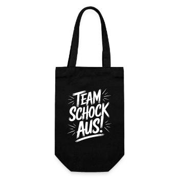 Team Schock Out! Dice Puzzle Jule Schocken - Gift Bag for Bottles - black - Front
