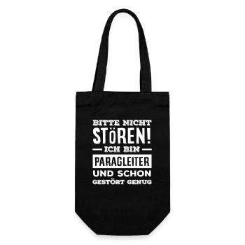 Aventure en parapente Parapente Ne pas déranger - Sac à bouteille - noir - Devant