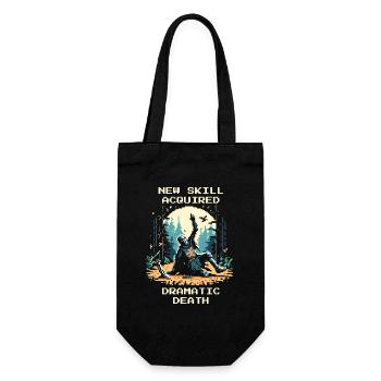 Nouvelle capacité : Mort dramatique | GN RPG - Sac à bouteille - noir - Devant