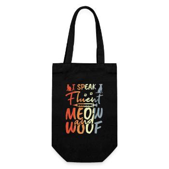 Vet Joke - Gift Bag for Bottles - black - Front