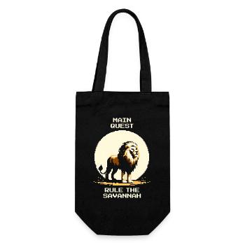 Quête principale : Régner sur la savane | Lion Wilderness - Sac à bouteille - noir - Devant
