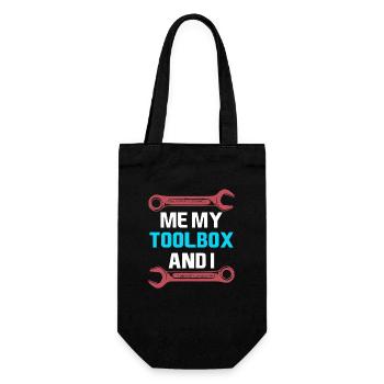 Mechanical Engineering Mechanical Engineer - Gift Bag for Bottles - black - Front