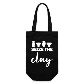 Silhouette du trophée Seize The Day - Sac à bouteille - noir - Devant