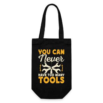 Car Mechanic Mechatronics Technician Gift - Gift Bag for Bottles - black - Front
