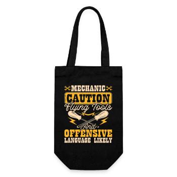 Mécanicien automobile Mécatronicien Technicien Tournevis Cadeau - Sac à bouteille - noir - Devant