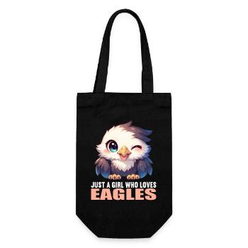Adler - Geschenkbeutel für Flaschen - Schwarz - Vorne