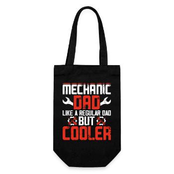 Mécanicien Papa Mécatronicien Technicien Tournevis Cadeau - Sac à bouteille - noir - Devant