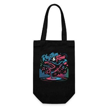 Streetdance Beat – Urban DJ Music Design - Sac à bouteille - noir - Devant