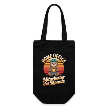 Employé du mois du ministère de l'Intérieur drôle - Sac à bouteille - noir - Devant