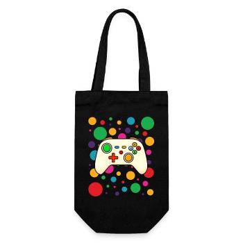 Colorburst Game Controller - Gift Bag for Bottles - black - Front