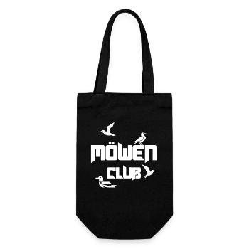 Seagulls Club - Gift Bag for Bottles - black - Front