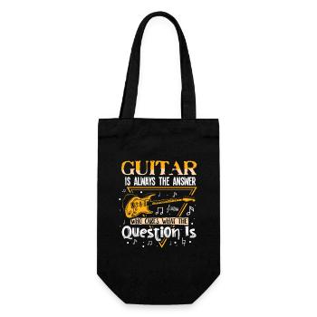 Guitare Guitariste Musicien Guitariste - Sac à bouteille - noir - Devant