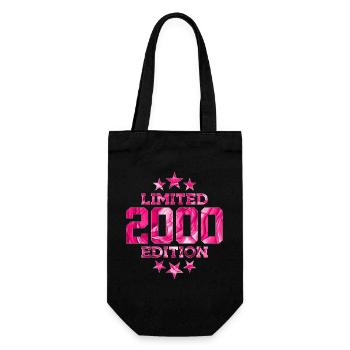 LIMITED EDITION 2000 26TH BIRTHDAY - Gift Bag for Bottles - black - Front