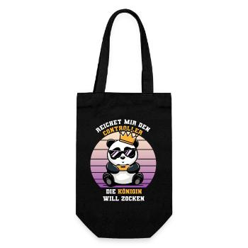 Il me tend la manette que la reine veut jouer - Sac à bouteille - noir - Devant