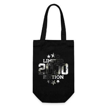 LIMITED EDITION 2000 26TH BIRTHDAY - Gift Bag for Bottles - black - Front