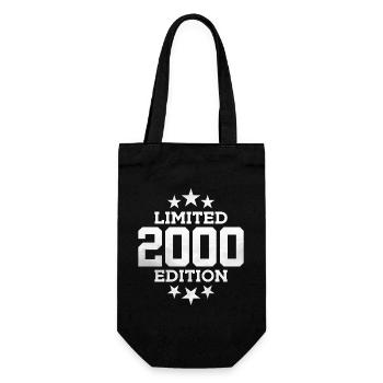 LIMITED EDITION 2000 26TH BIRTHDAY - Gift Bag for Bottles - black - Front