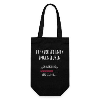 Electrical Engineer Study Gift - Gift Bag for Bottles - black - Front