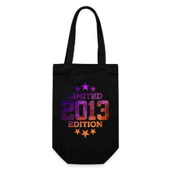 LIMITED EDITION 2013 13TH BIRTHDAY - Gift Bag for Bottles - black - Front