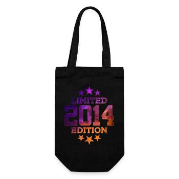 LIMITED EDITION 2014 12TH BIRTHDAY - Gift Bag for Bottles - black - Front