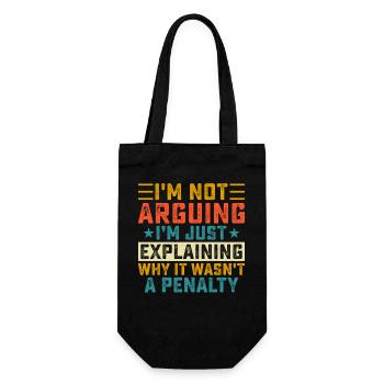 Hockey Eishockey Eishockeyspieler Geschenk - Gift Bag for Bottles - black - Front