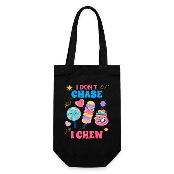 Candy Squad Süßigkeiten Crew Gift - Geschenkbeutel für Flaschen - Schwarz - Vorne