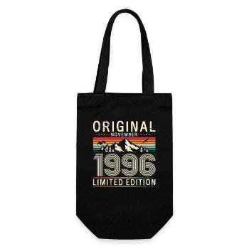 30ème Anniversaire Original Novembre Millésime 1996 - Sac à bouteille - noir - Devant