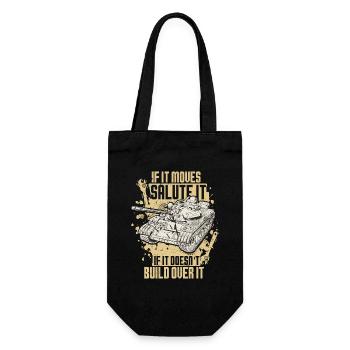 Mécanicien militaire - Sac à bouteille - noir - Devant